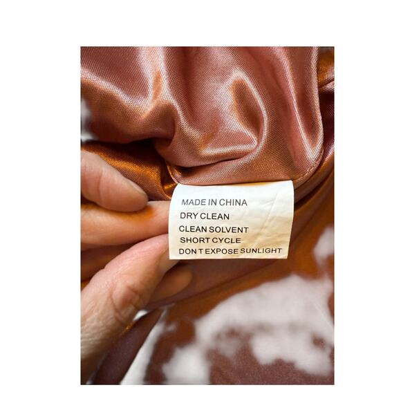 Revelry Satin Gown - Size 6 - Picture 8 of 13